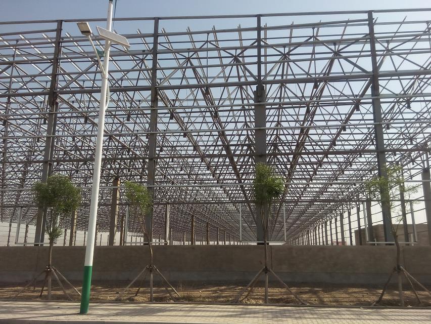 三河汽车工业厂房网架