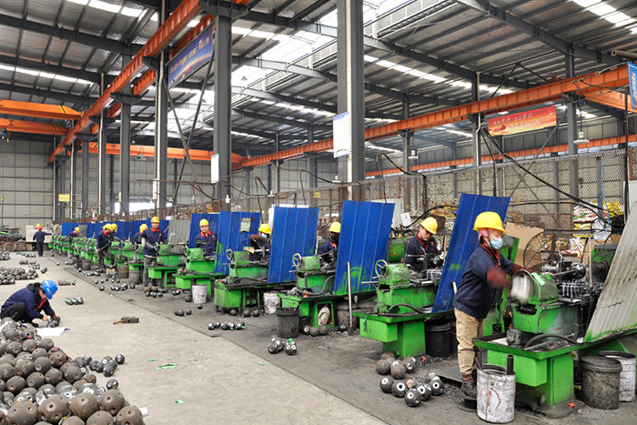 三河网架锥头车间